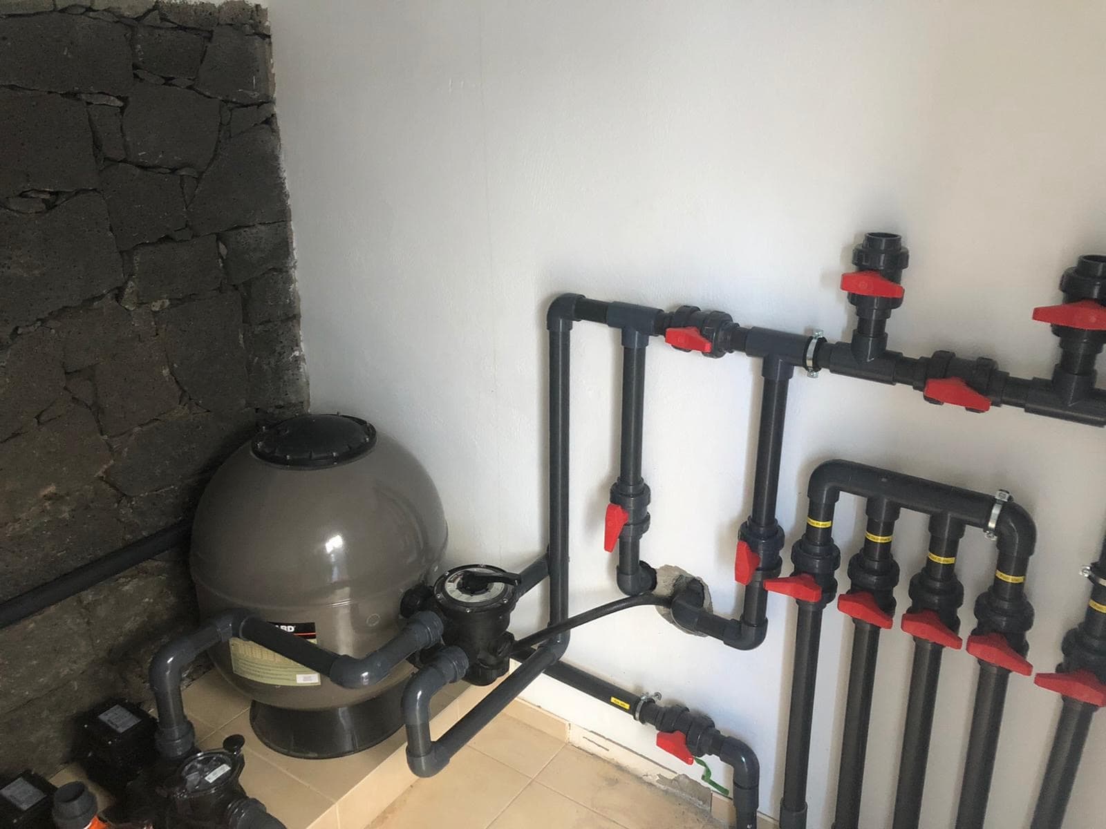 Pool plumbing Lanzarote